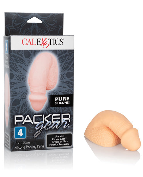 Packer Gear 4" Prótesis de pene de silicona - Marfil