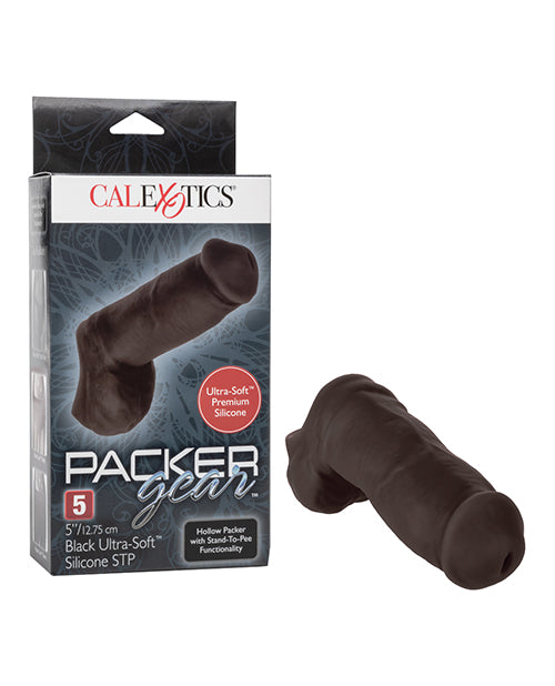 Packer Gear STP de silicona ultrasuave de 5" - Negro