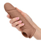 Performance Maxx Life-Like 7" Penis Extension - Brown