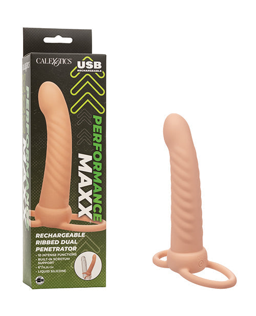 Performance Maxx Penetrador Doble Recargable Acanalado - Marfil
