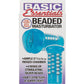 Masturbateur Perlé Basic Essentials - Bleu