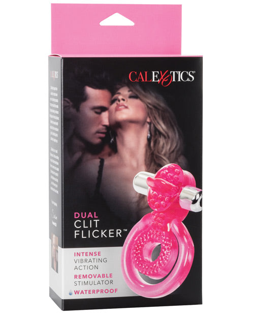 Doble Vibrador de Clítoris - Rosa
