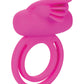 Potenciador de clítoris dual recargable de silicona - Rosa
