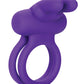 Potenciador de conejo Rockin' recargable de silicona - Morado