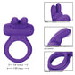 Potenciador de conejo Rockin' recargable de silicona - Morado