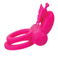 Anneau double papillon rechargeable en silicone