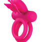 Anneau double papillon rechargeable en silicone