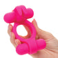 Rehausseur de Couple en Silicone Rechargeable Rockin' Rabbit - Fuchsia