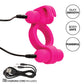Rehausseur de Couple en Silicone Rechargeable Rockin' Rabbit - Fuchsia