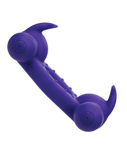 Améliorateur d'Orgasme Triple Rechargeable en Silicone