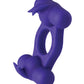 Améliorateur d'Orgasme Triple Rechargeable en Silicone