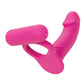 Vibreur double en silicone rechargeable – Rose