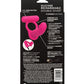 Vibreur double en silicone rechargeable – Rose