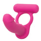 Vibreur double en silicone rechargeable – Rose