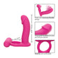 Vibreur double en silicone rechargeable – Rose