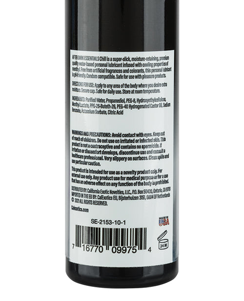 Lubrifiant personnel à base d'eau After Dark Essentials Chill rafraîchissant - 120 ml