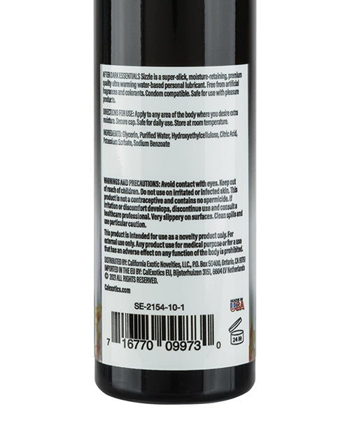 Lubrifiant personnel à base d'eau chauffant After Dark Essentials Sizzle Ultra Warming - 120 ml