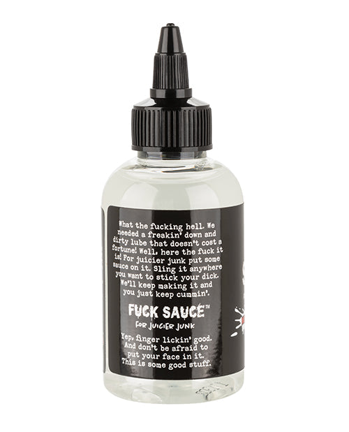 Lubrifiant à base d'eau Fuck Sauce - 4 oz