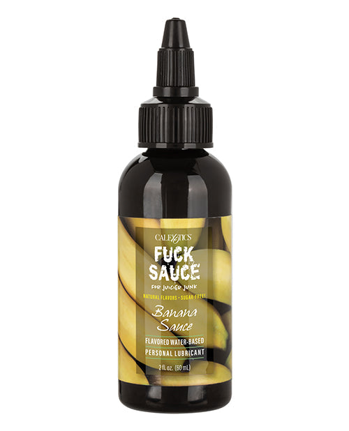 Lubrifiant personnel à base d'eau Saveur Fuck Sauce - 59 ml Banane