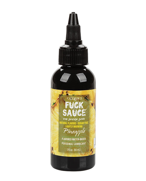 Lubrifiant personnel à base d'eau Fuck Sauce - 2 oz Ananas