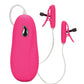 Juguete vibrador y calentador para pezones - Rosa