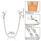 Nipple Play Crystal Nipple Clamps - Clear