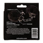 Menottes fourrure coquines - Noir