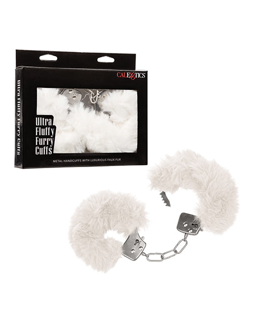 Manchettes de fourrure ultra moelleuses - Blanches