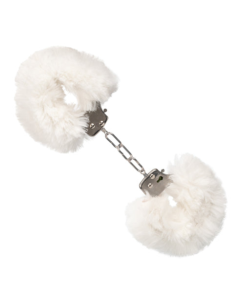 Manchettes de fourrure ultra moelleuses - Blanches