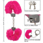 Poignets ultra-moelleux en fourrure - Rose