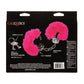 Poignets ultra-moelleux en fourrure - Rose