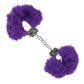 Poignets Ultra Doux en Fausse Fourrure - Violet