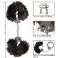 Poignets en fausse fourrure ultra moelleuse - Noir