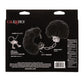 Poignets en fausse fourrure ultra moelleuse - Noir