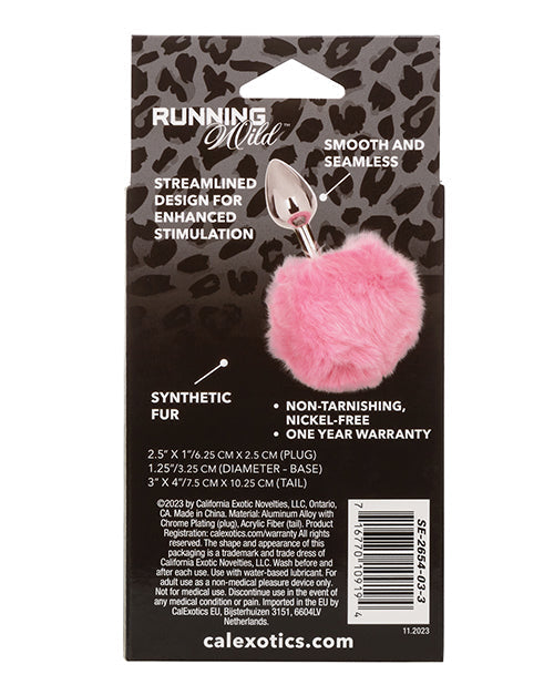 Sonda anal Cola de Conejo Rosa Indomable