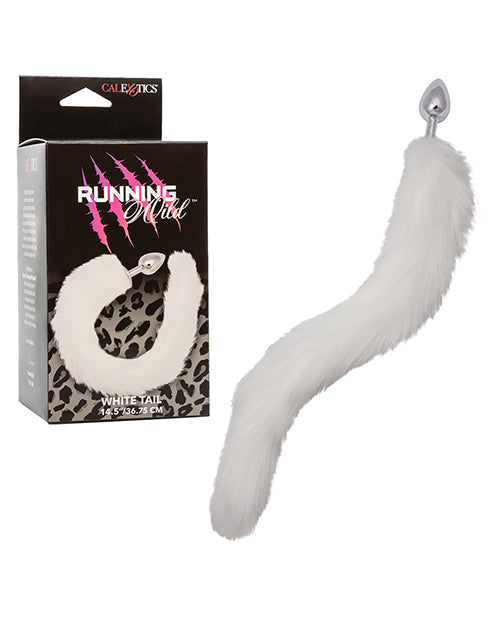 Sonda anal metálica Running Wild White Tail