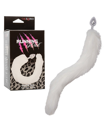 Sonda anal metálica Running Wild White Tail