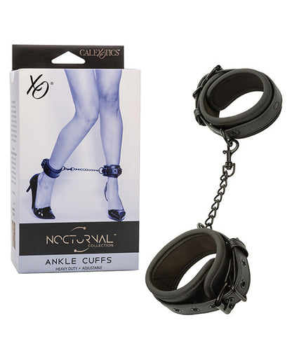 Menottes de cheville réglables collection Nocturne - Noir