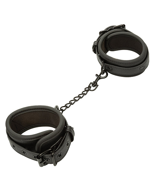 Menottes de cheville réglables collection Nocturne - Noir