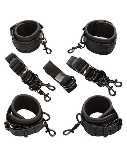 Restricciones de cama ajustables Nocturnal Collection - Negro