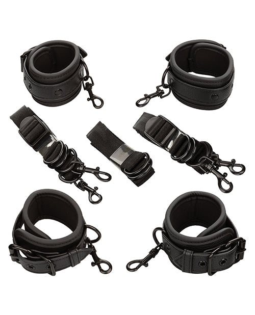 Restricciones de cama ajustables Nocturnal Collection - Negro