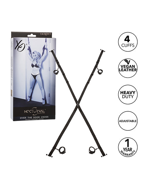 Colección Nocturna Cruz para Colgar en la Puerta - Negra