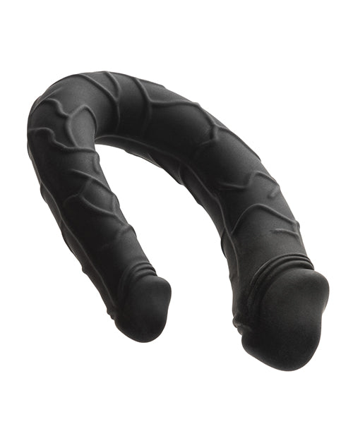 Gode Boundless AC-DC réaliste | Gode double face | Gode noir de 34 cm | Grand gode en silicone