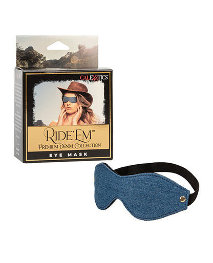 Masque de nuit en jean premium Ride 'Em