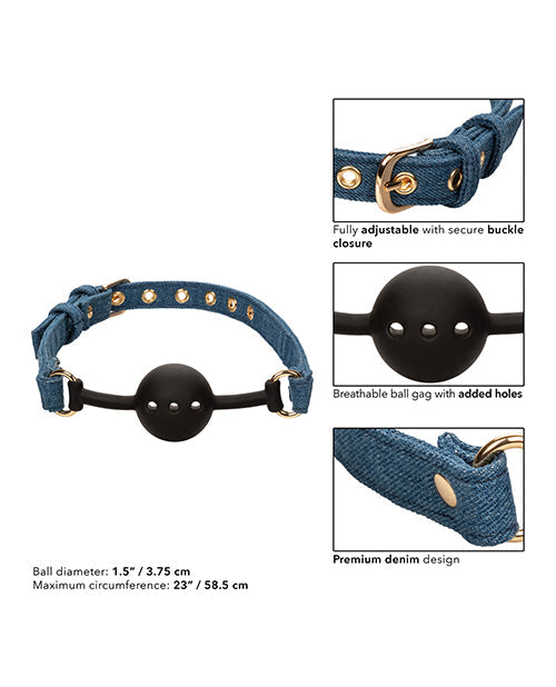 Bâillon pour collection de jeans haut de gamme « Ride 'Em »