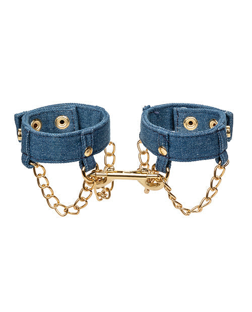 Puños de muñeca de la colección premium de mezclilla Ride 'Em