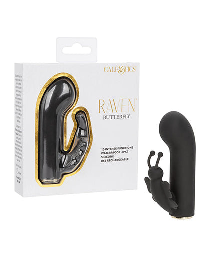 Vibrador Punto G Mariposa Raven - Negro