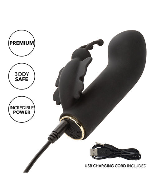 Vibrador Punto G Mariposa Raven - Negro