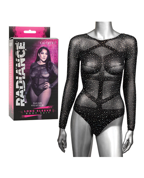 Radiance Body Cruzado Manga Larga Negro QN