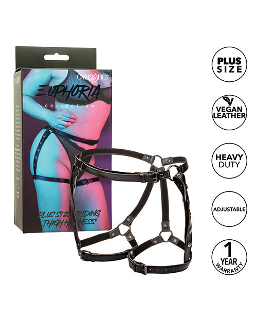 Harnais de cuisse d'équitation grande taille collection Euphoria